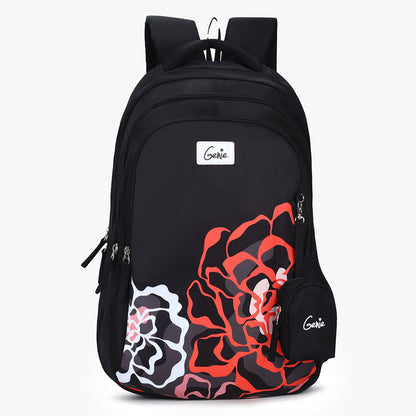 Genie Evelyn School Backpack - Black