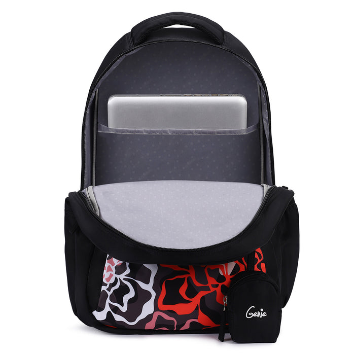 Genie Evelyn School Backpack - Black