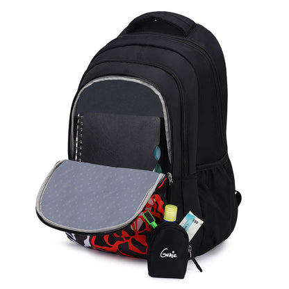 Genie Evelyn School Backpack - Black