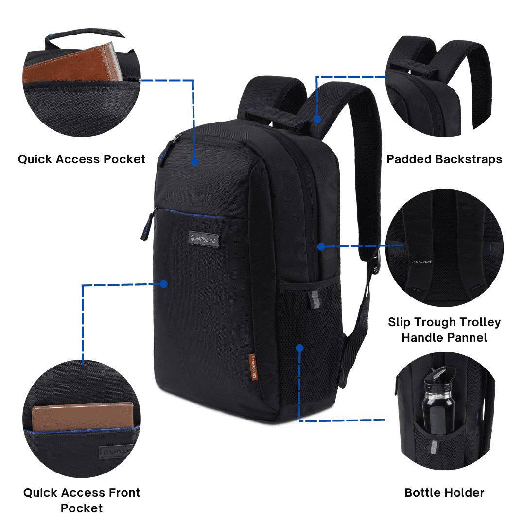 Harissons Nemesis 15.6 Inch Unisex Office Laptop Backpack