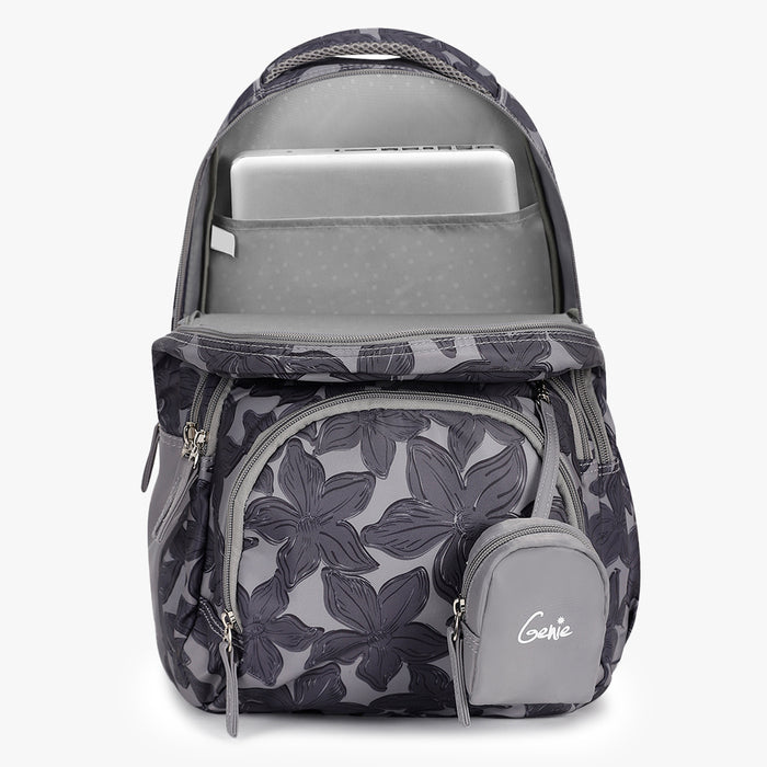 Genie Spring School Backpack - Grey