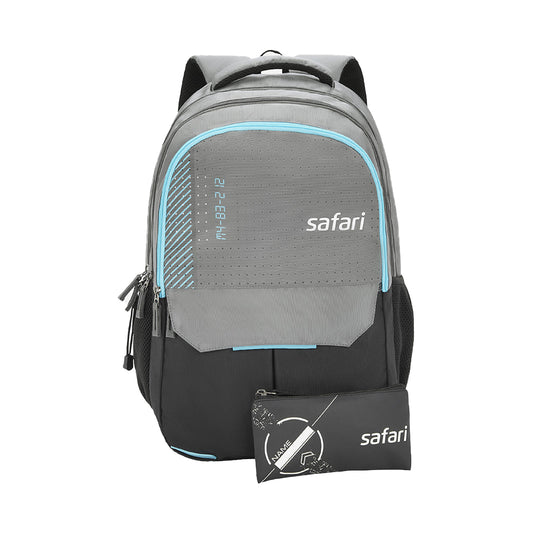 Safari Wing School Backpack with Pencil Pouch - Blue