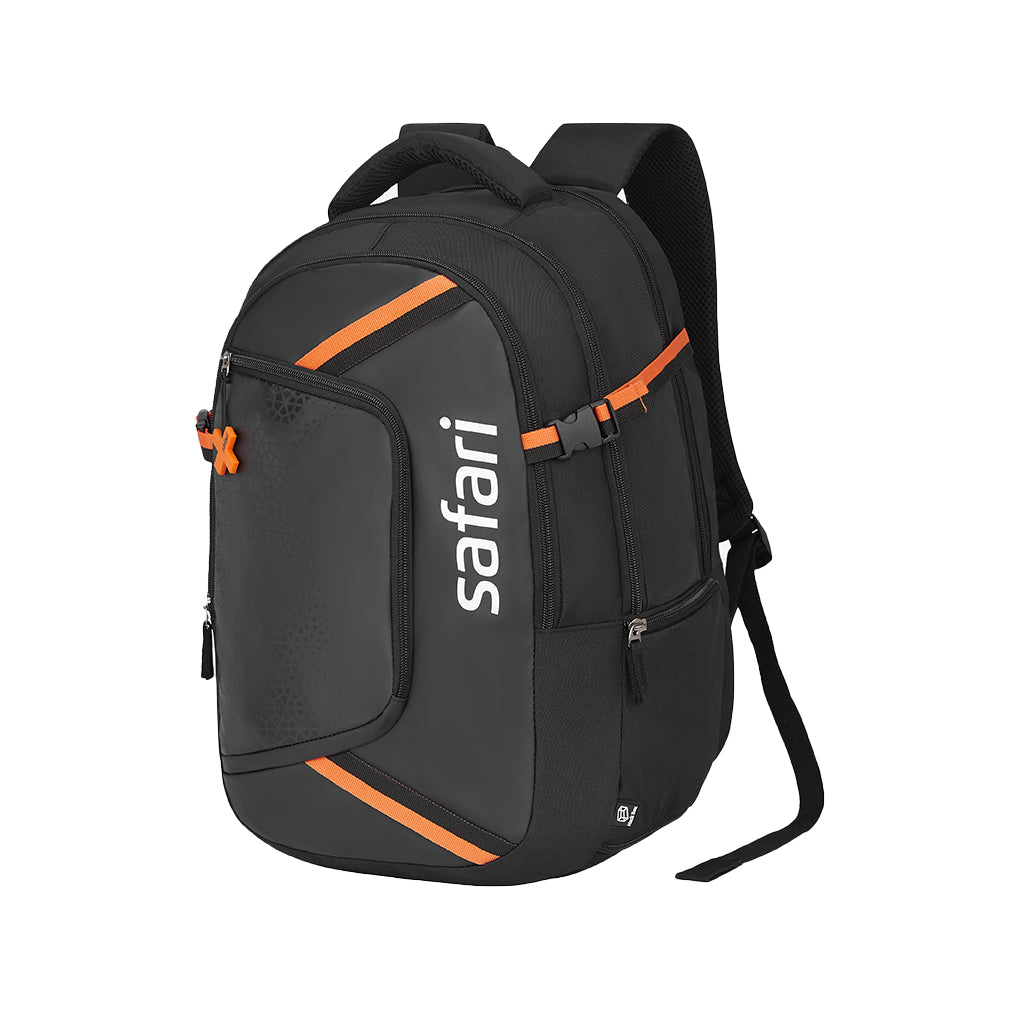 Safari Aero Raincover School Backpack - Black