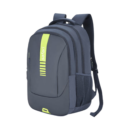 Safari Vogue Laptop and Raincover School backpack - Blue