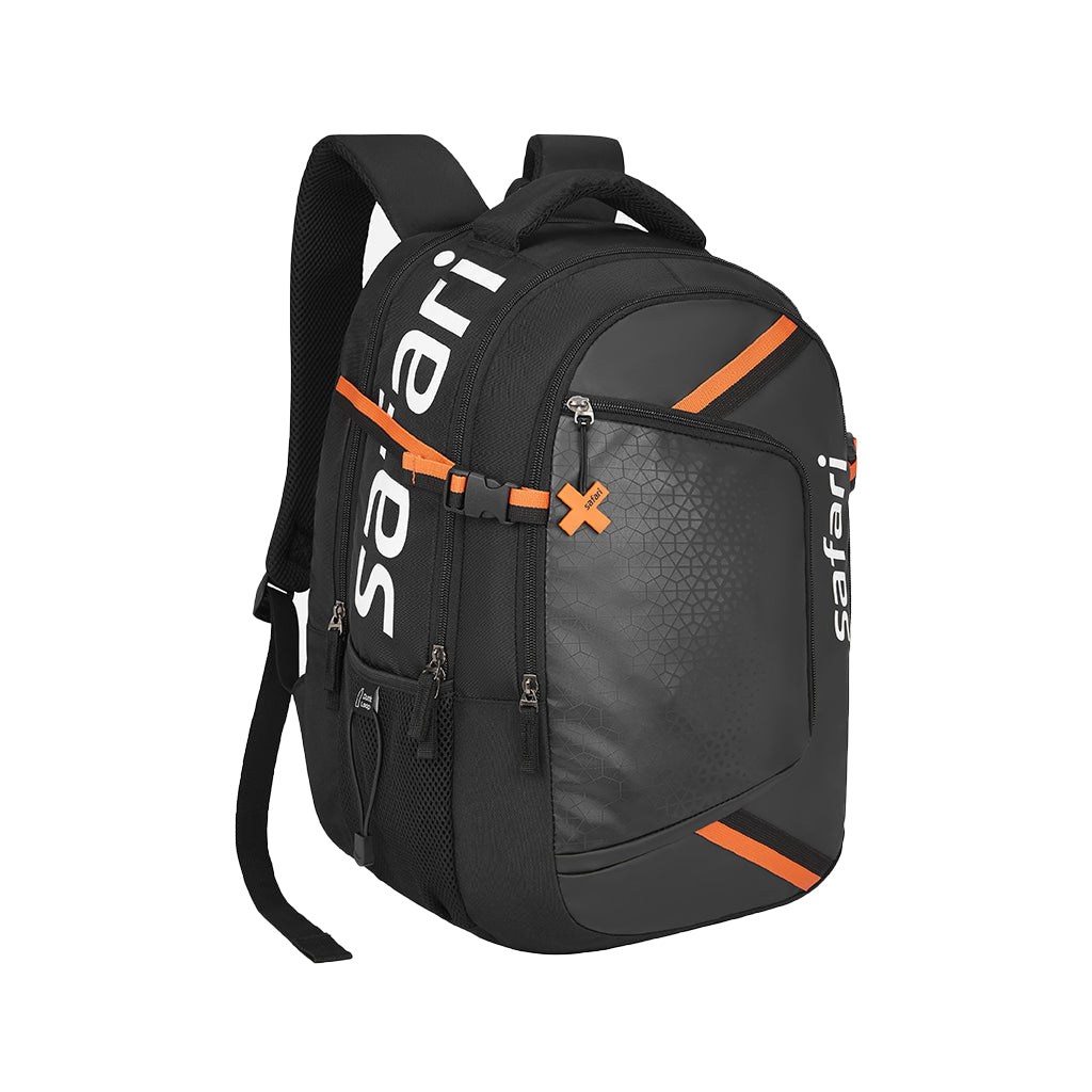 Safari Aero Raincover School Backpack - Black