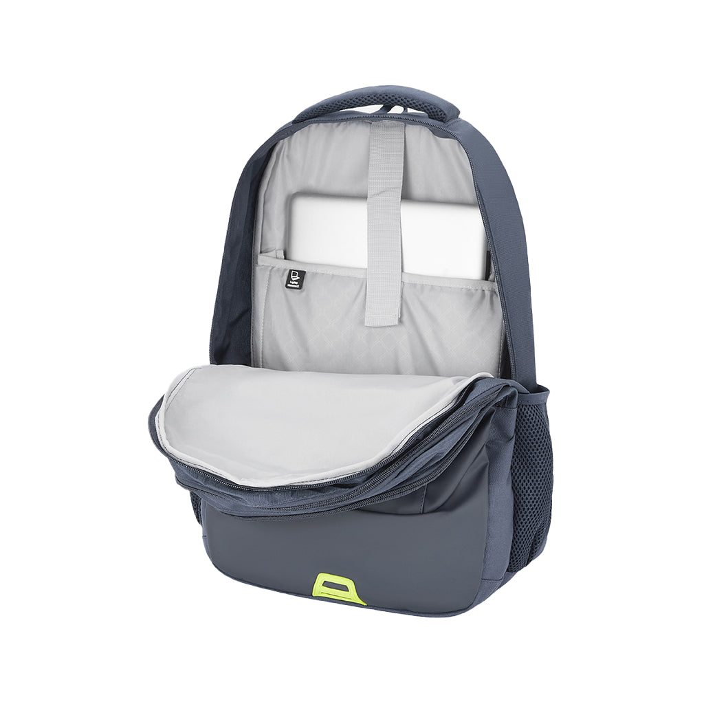 Safari Vogue Laptop and Raincover School backpack - Blue