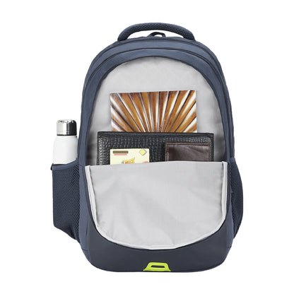 Safari Vogue Laptop and Raincover School backpack - Blue