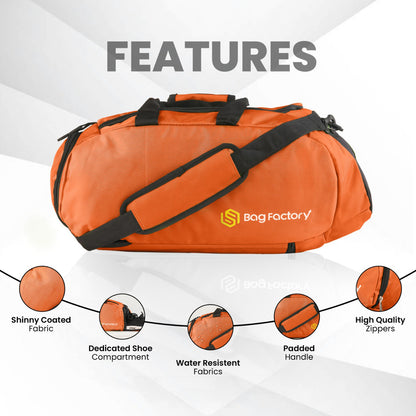 Bag Factory Multi Purpose Duffle Bag