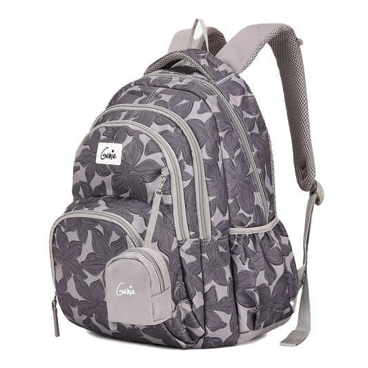 Genie Spring School Backpack - Grey