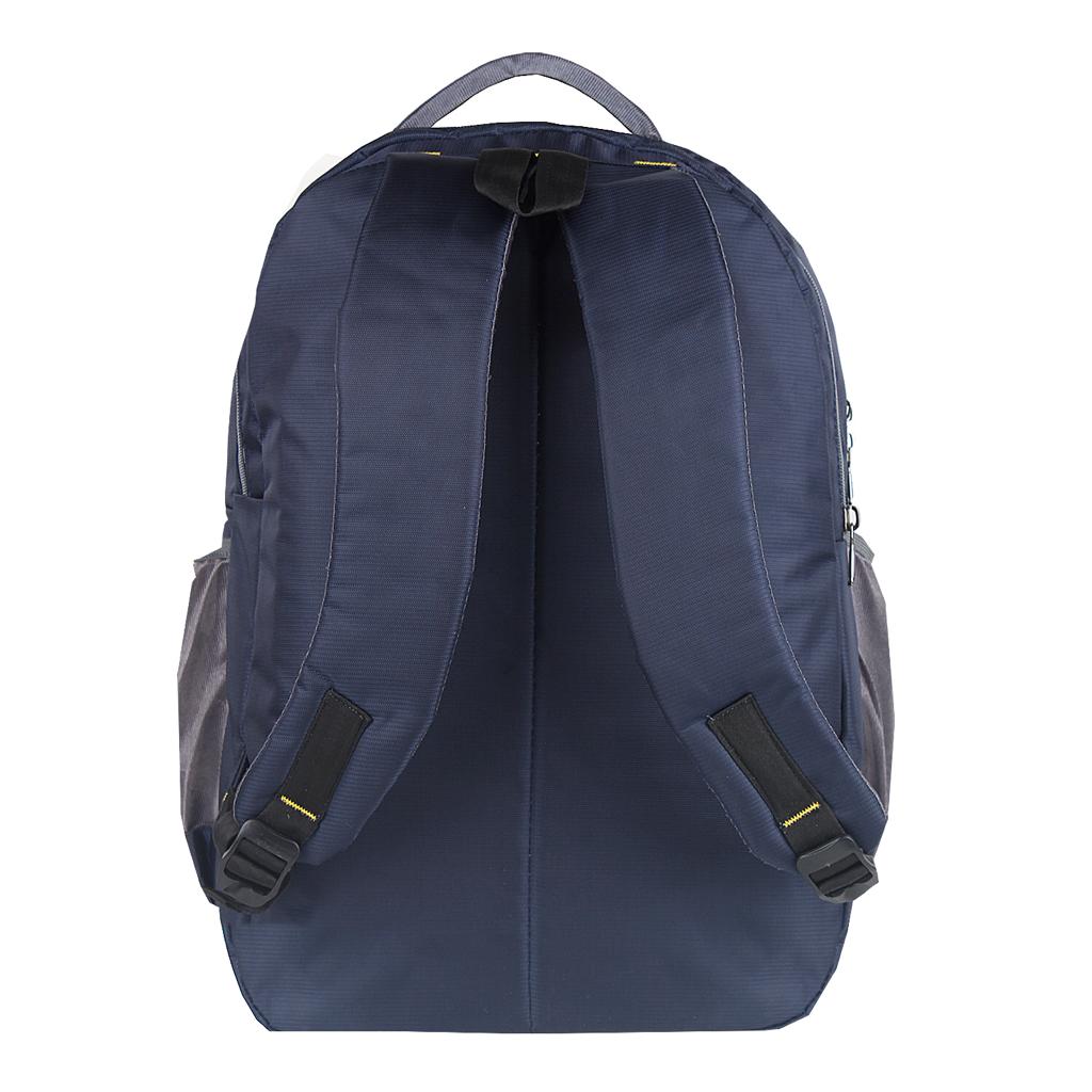 DKTB 39 Litres Water Resistant Stylish Quadra Material Navy Blue Casual Backpack for Men and Women