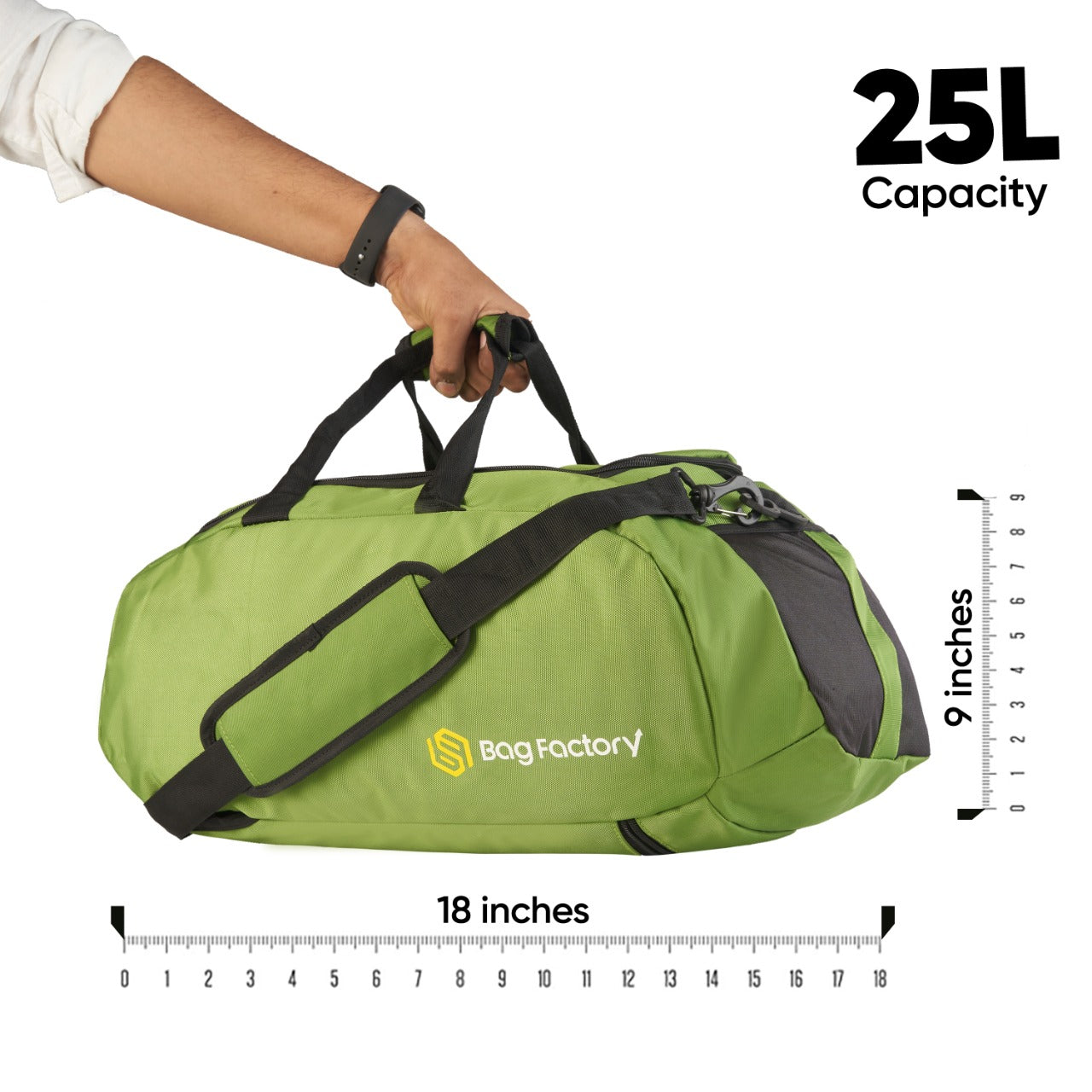 Bag Factory Multi Purpose Duffle Bag