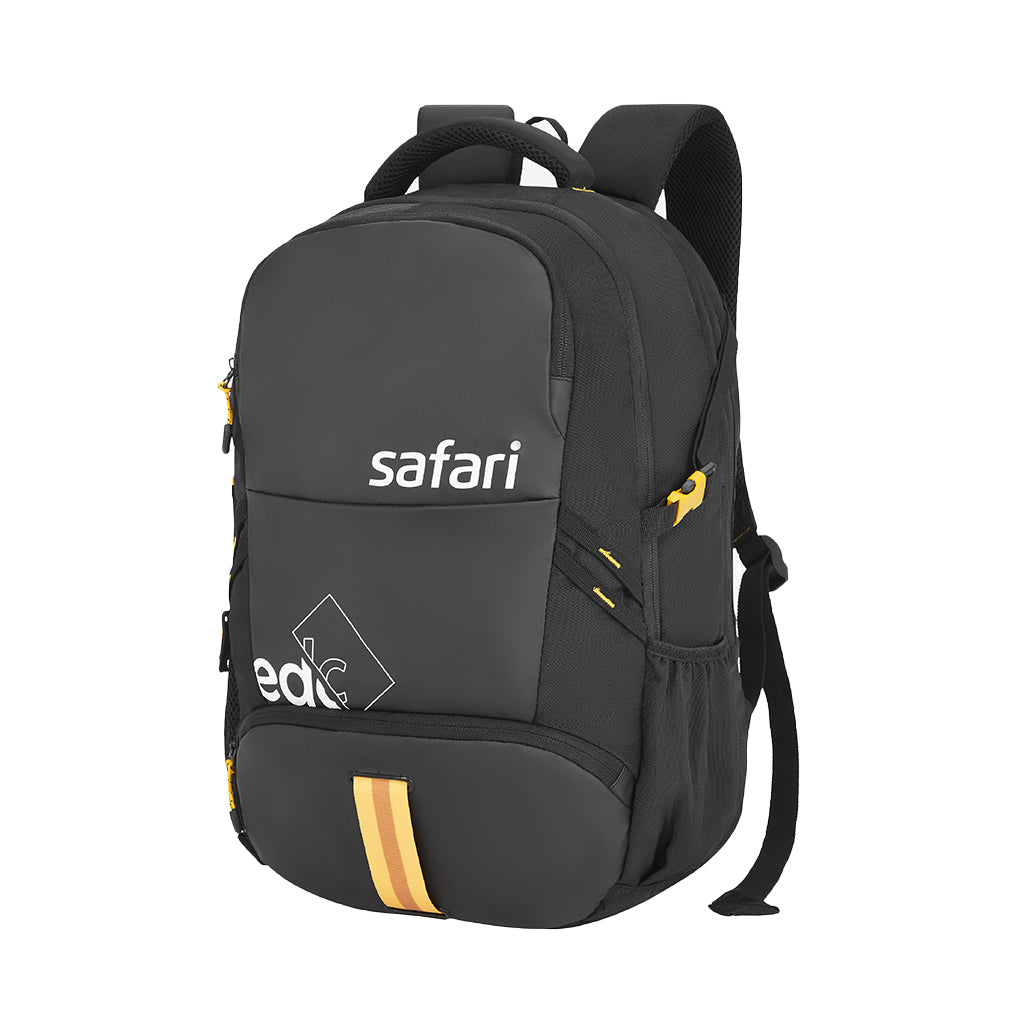 Safari Expand 3 48L Laptop and Rain over Overnighter Backpack - Black