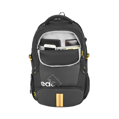 Safari Expand 3 48L Laptop and Rain over Overnighter Backpack - Black