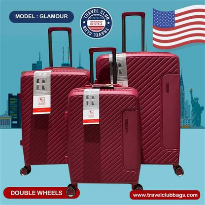 TRAVELCLUB GLAMOUR PP 3pcs set 20/24/28